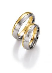 Nowotny-Collection Ruesch Oro Blanco Oro Amarillo Anillos de boda