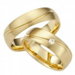 Hauskollektion Oro amarillo - Los anillos de boda