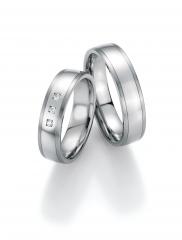 Nowotny-Collection Ruesch Acero inoxidable - Los anillos de boda